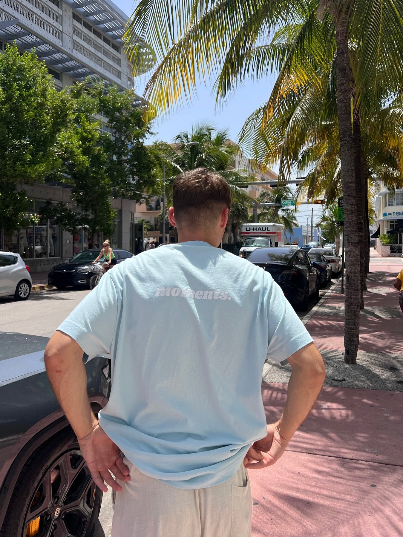 Sky Blue Oversized T-Shirt