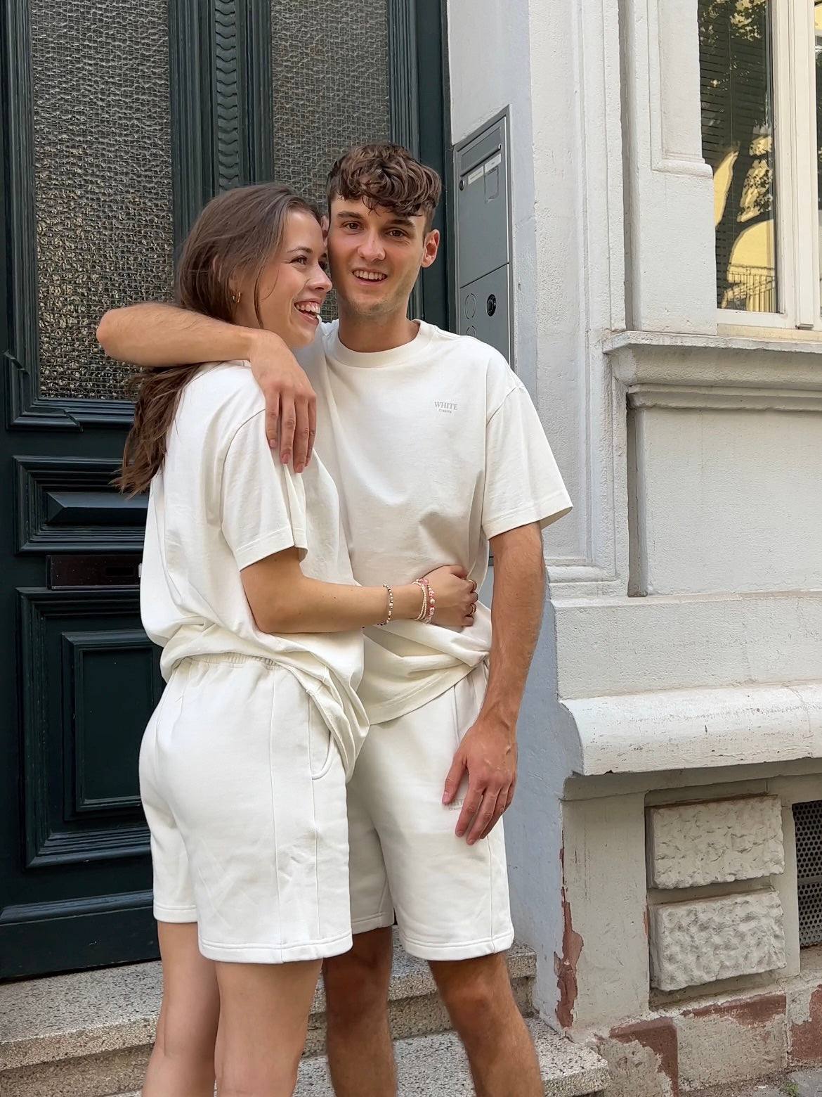 Cloud Oversized T-Shirt & Shorts (Bundle)